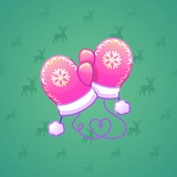 Snow Mittens #4547 Snow Mittens #4547