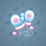 Snow Mittens #457 Snow Mittens #457