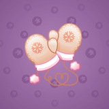 Snow Mittens #4586