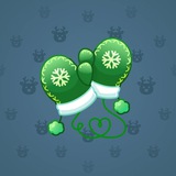 Snow Mittens #4591
