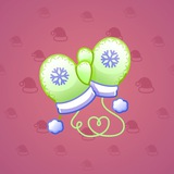 Snow Mittens #4594