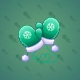 Snow Mittens #4599 Snow Mittens #4599