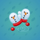 Snow Mittens #4601 Snow Mittens #4601