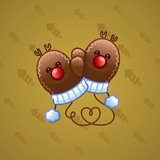 Snow Mittens #4711