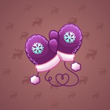 Snow Mittens #4713
