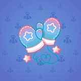 Snow Mittens #473