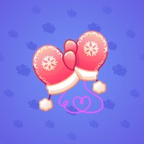 Snow Mittens #474 Snow Mittens #474