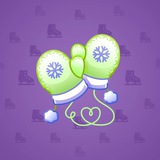 Snow Mittens #4748 Snow Mittens #4748