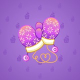 Snow Mittens #4789