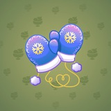 Snow Mittens #4910