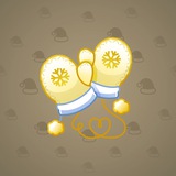 Snow Mittens #4960