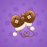 Snow Mittens #4974