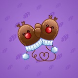 Snow Mittens #514