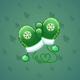 Snow Mittens #527