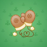 Snow Mittens #5445