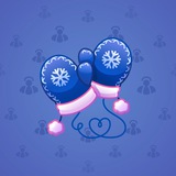 Snow Mittens #5469