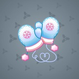 Snow Mittens #5481 Snow Mittens #5481