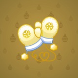 Snow Mittens #5484