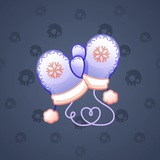 Snow Mittens #5535