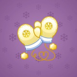 Snow Mittens #5552