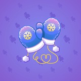 Snow Mittens #5555