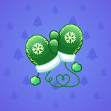 Snow Mittens #5578