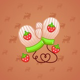 Snow Mittens #5628
