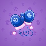 Snow Mittens #5671 Snow Mittens #5671