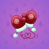 Snow Mittens #5689