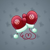 Snow Mittens #5694