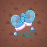 Snow Mittens #5764