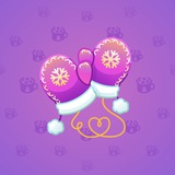 Snow Mittens #5801 Snow Mittens #5801