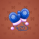 Snow Mittens #582 Snow Mittens #582