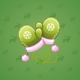 Snow Mittens #5974