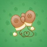 Snow Mittens #6033