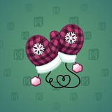 Snow Mittens #6041 Snow Mittens #6041