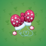 Snow Mittens #6111 Snow Mittens #6111
