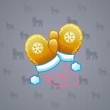 Snow Mittens #6162