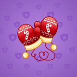 Snow Mittens #6174
