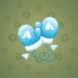 Snow Mittens #6247