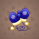 Snow Mittens #6262