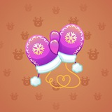 Snow Mittens #6314