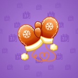 Snow Mittens #6421