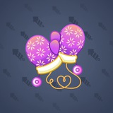 Snow Mittens #6461