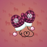 Snow Mittens #6480
