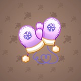Snow Mittens #6488