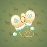 Snow Mittens #6567 Snow Mittens #6567