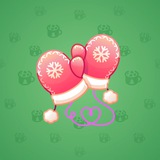 Snow Mittens #6591 Snow Mittens #6591