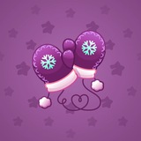 Snow Mittens #6605