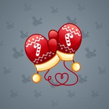 Snow Mittens #6646